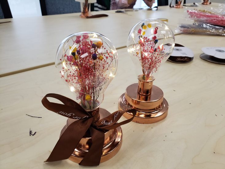 Floral Night Light