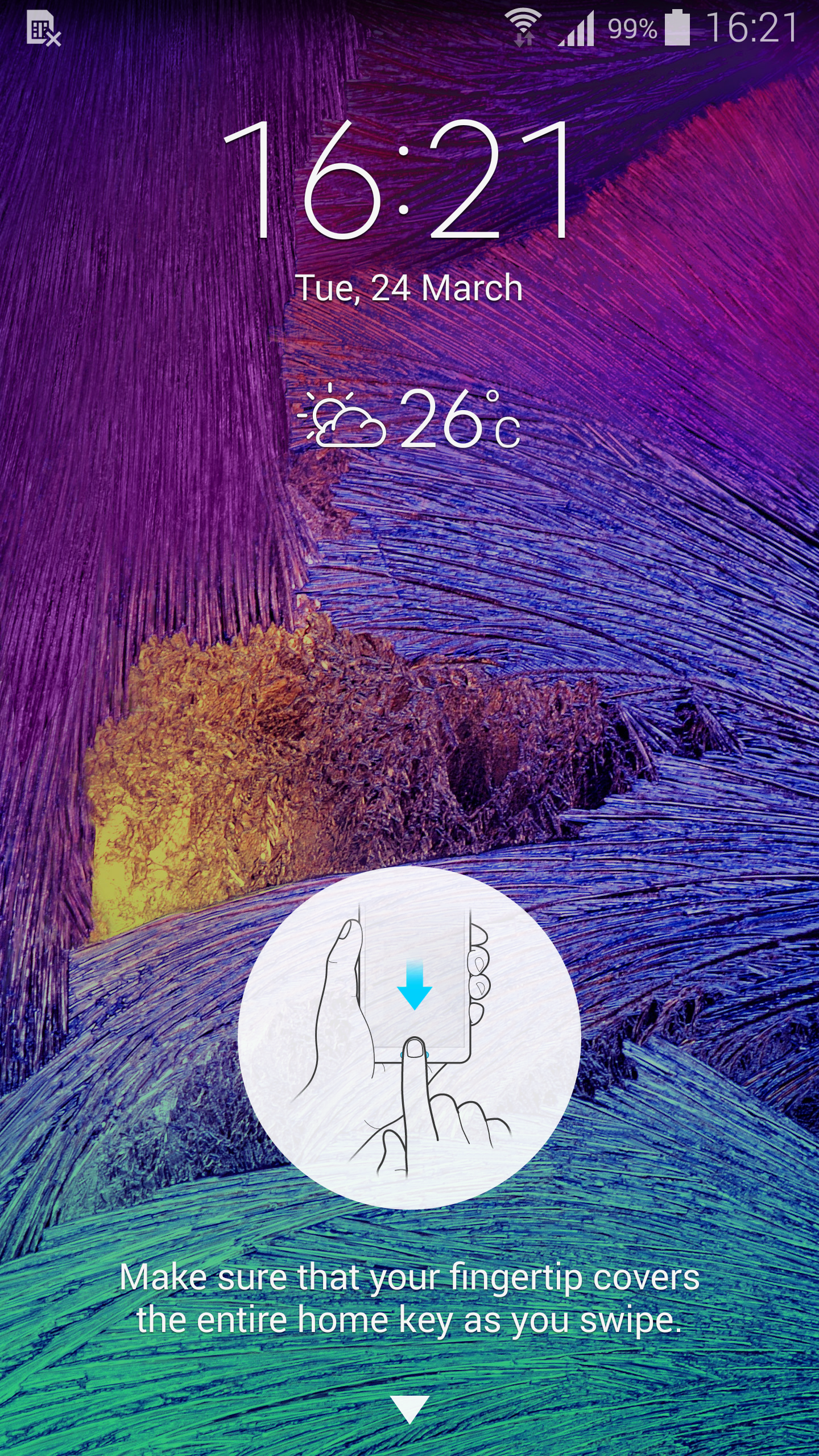 Android screen lock