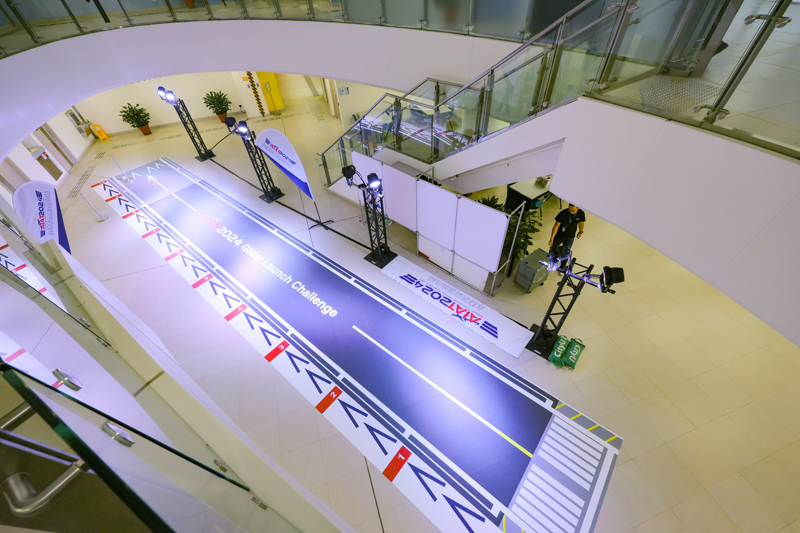 (AIAT) 2024 - Glider Launch Challenge held at the City University of Hong Kong, was a resounding success. 