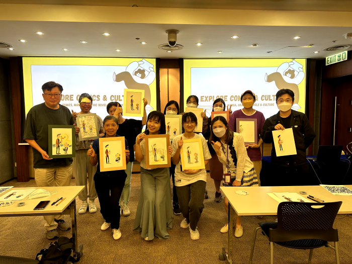 Comic Art Workshop: Explore COMICS & CULTURE