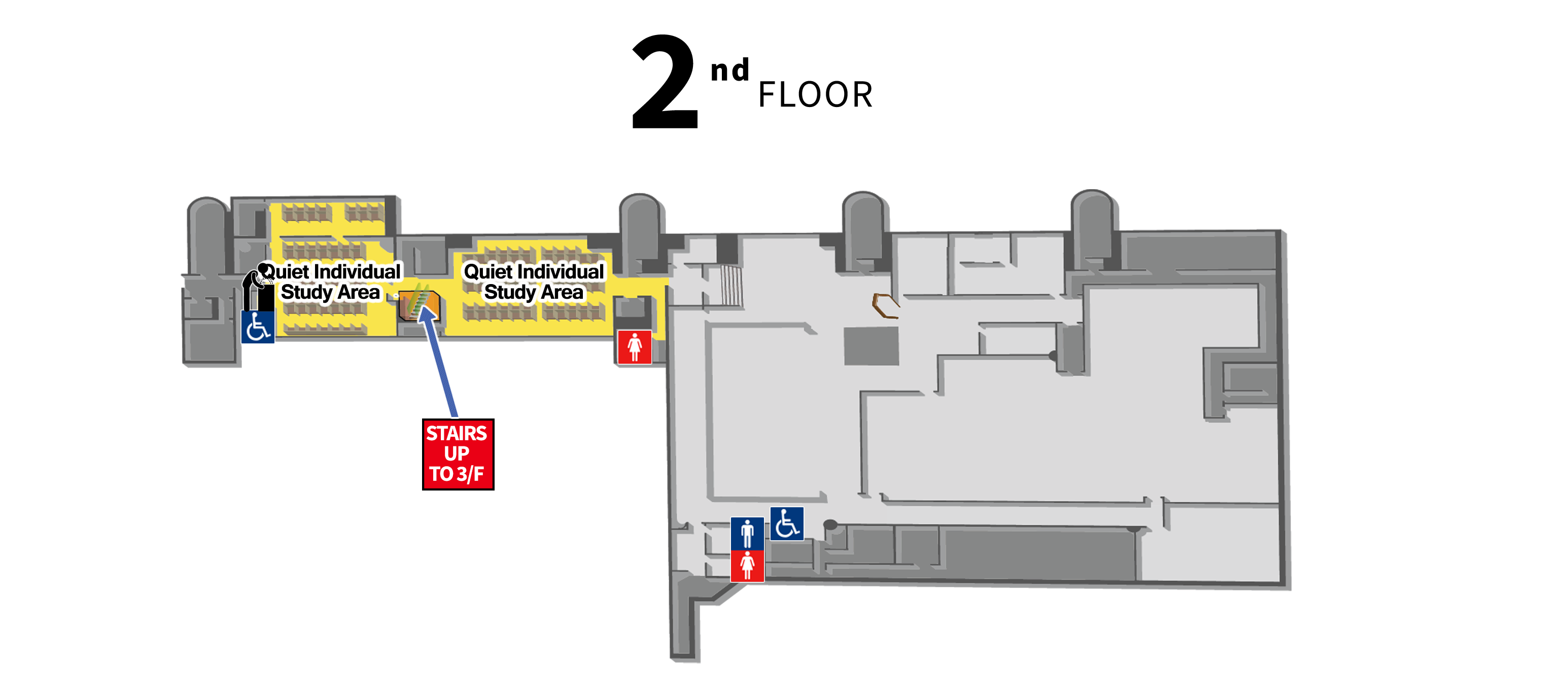 Library interactive floor plan