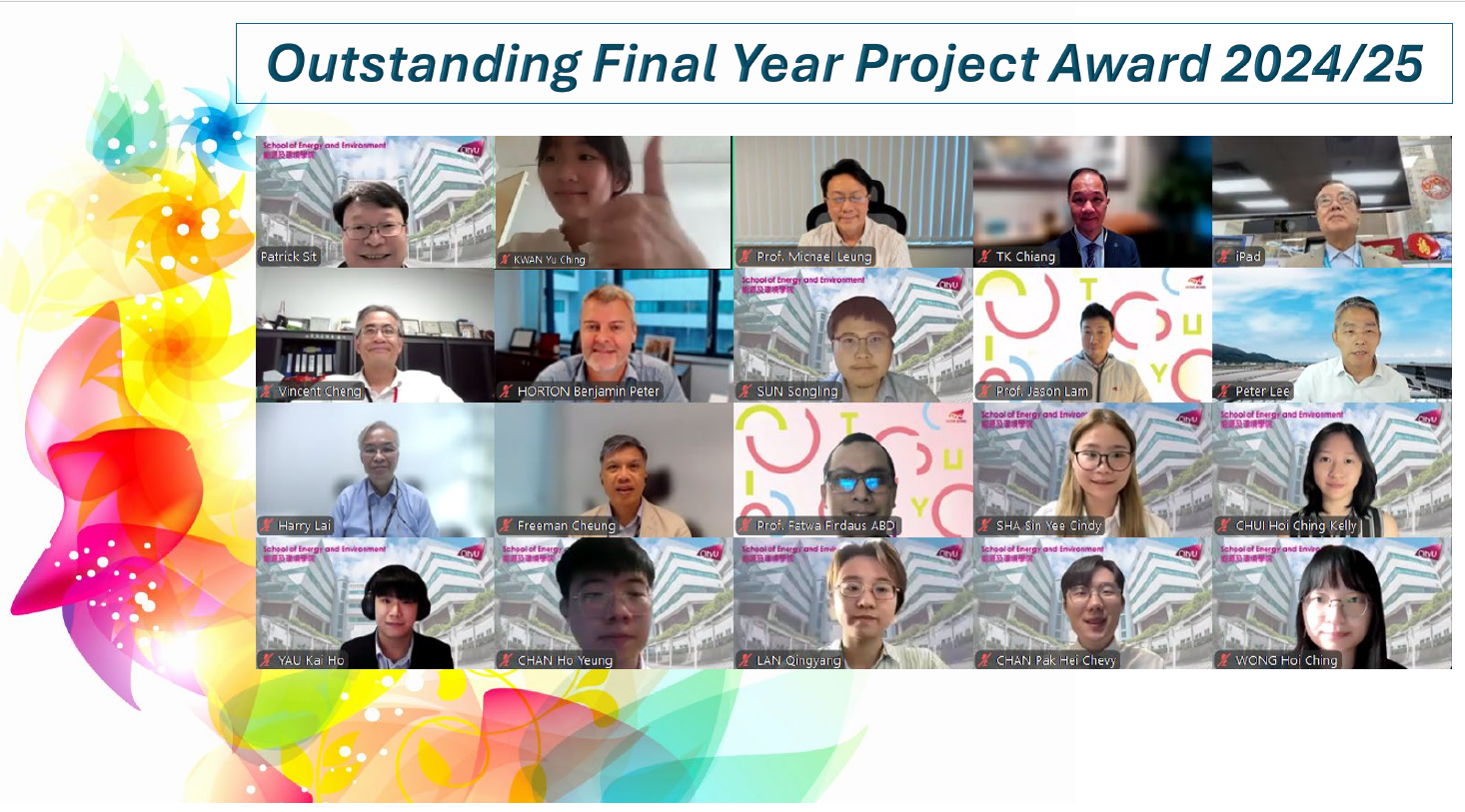 Outstanding Final Year Project Award