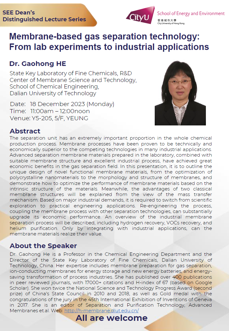 Membrane-based gas separation
