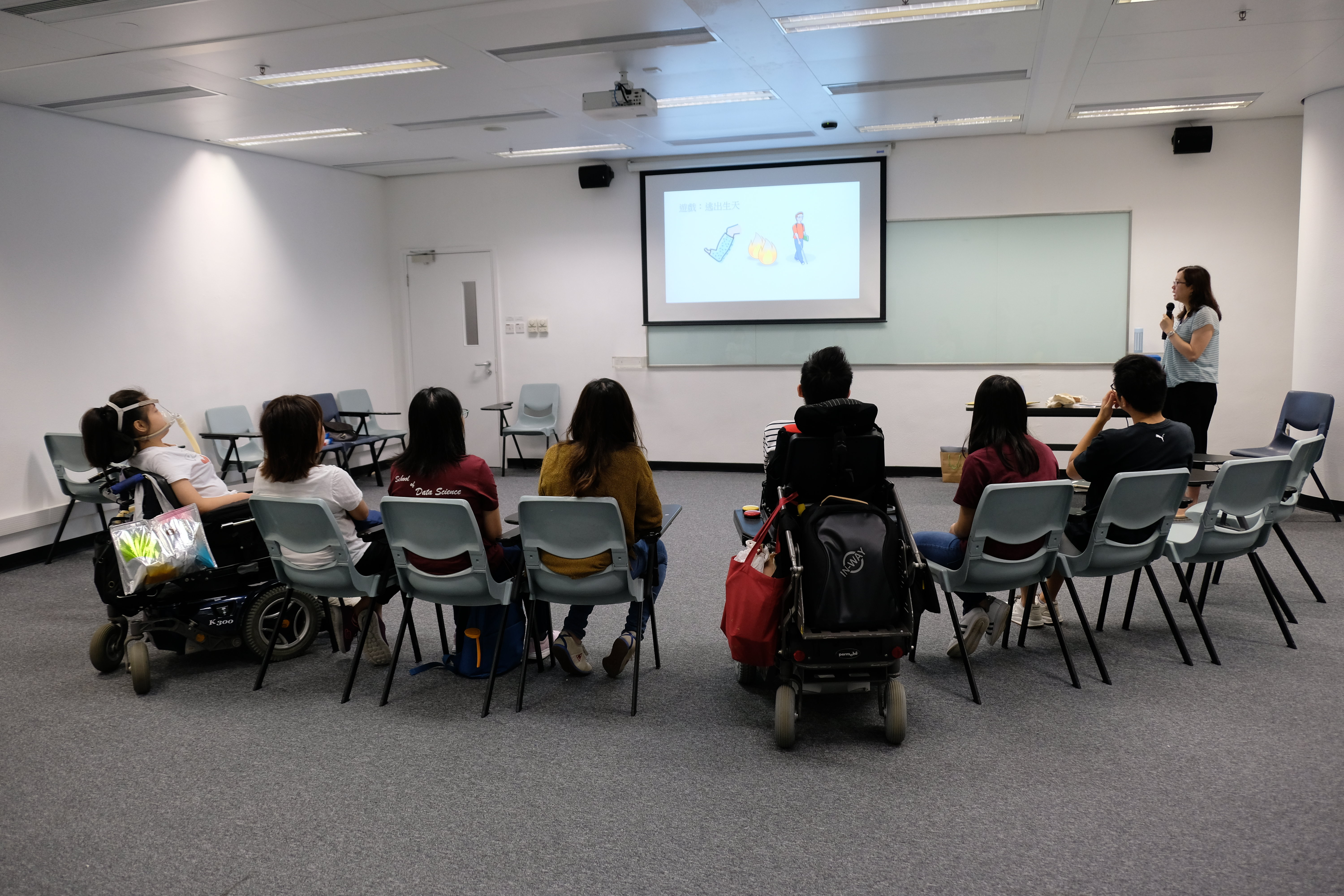 IAs were very concentrated during the training to learn as much as they can. 