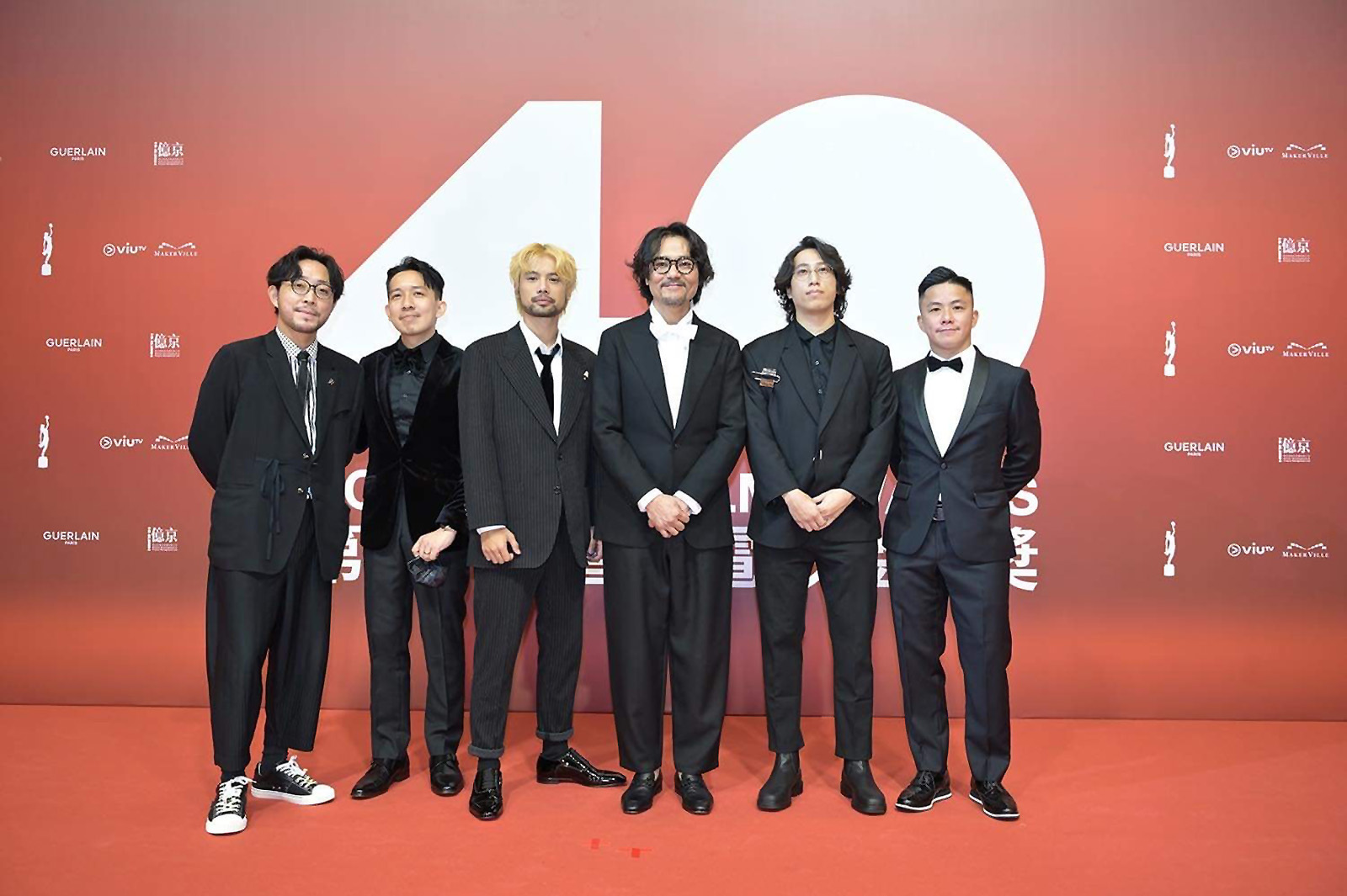 《手捲煙》的演員及製作團隊。  （相片提供：香港電影金獎像協會）