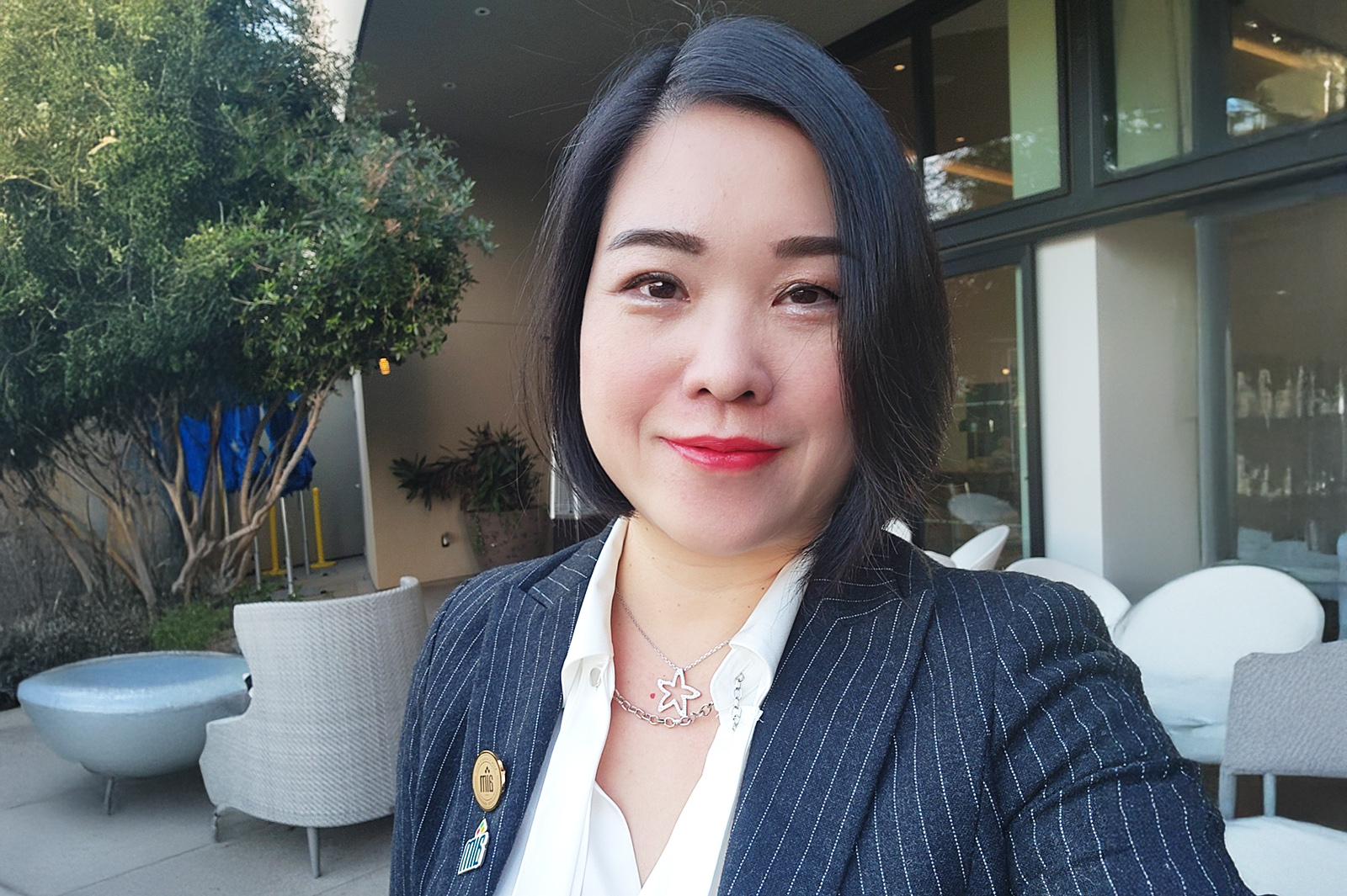 現為新加坡校友聯誼會主席的校友劉沛兒博士實踐城大的精神，努力鼓勵更多女性加入科技界的大家庭。